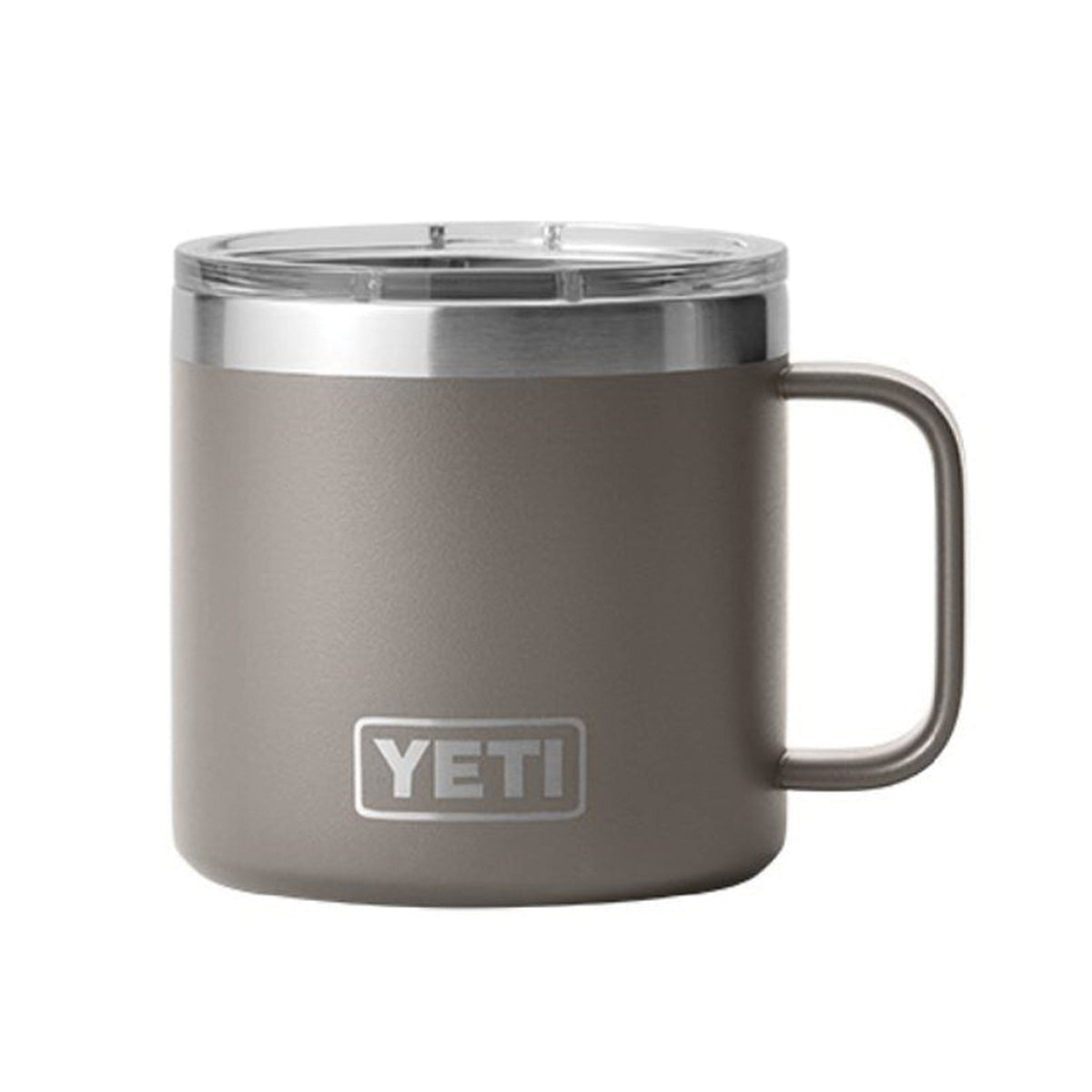 YETI Rambler Series 21071500680 Mug with MagSlider Lid, 14 oz Capacity, 18/8 Stainless Steel, Sharptail Taupe, Insulated