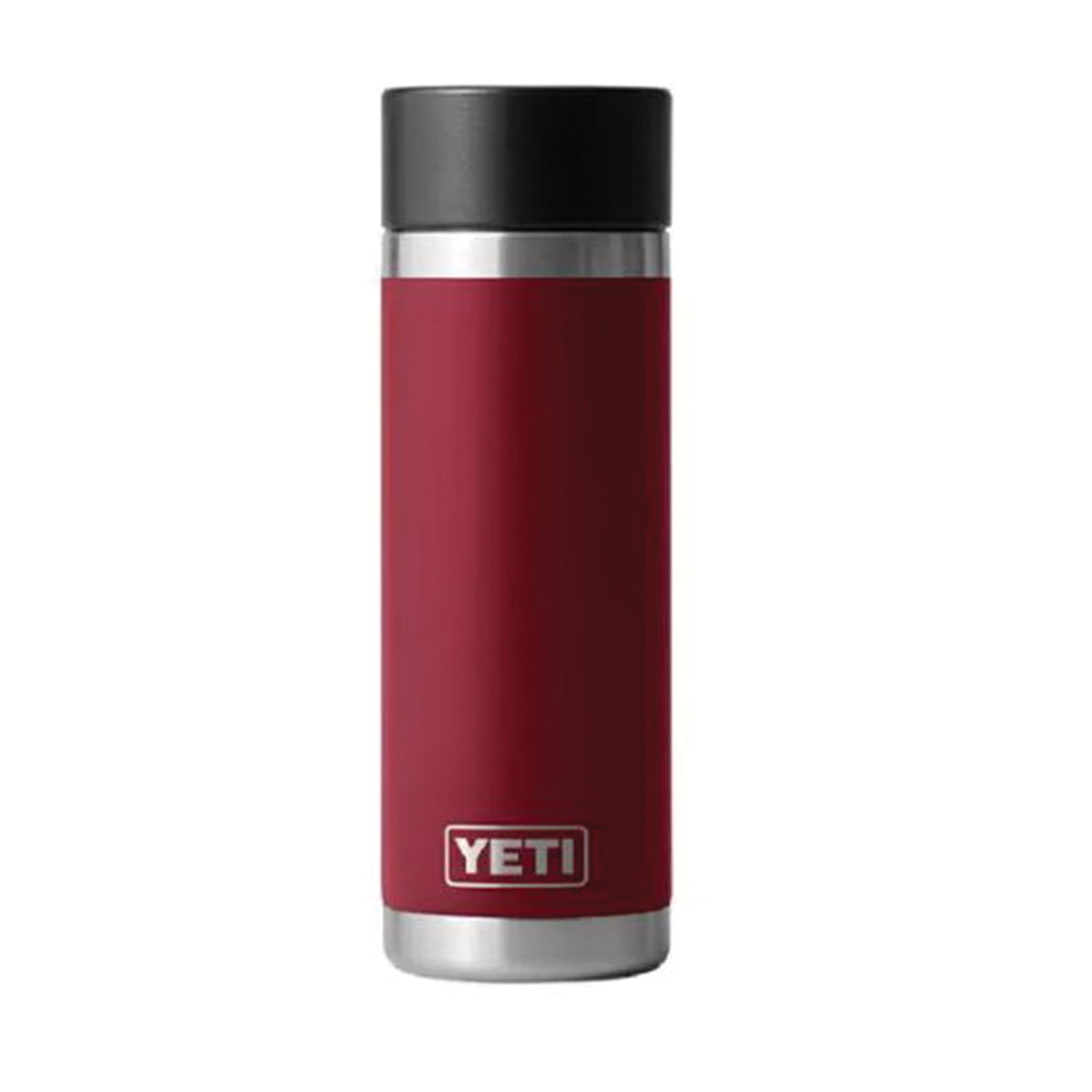 YETI Rambler Series 21071500741 Bottle with Hotshot Cap, 18 oz Capacity, Stainless Steel, Harvest Red