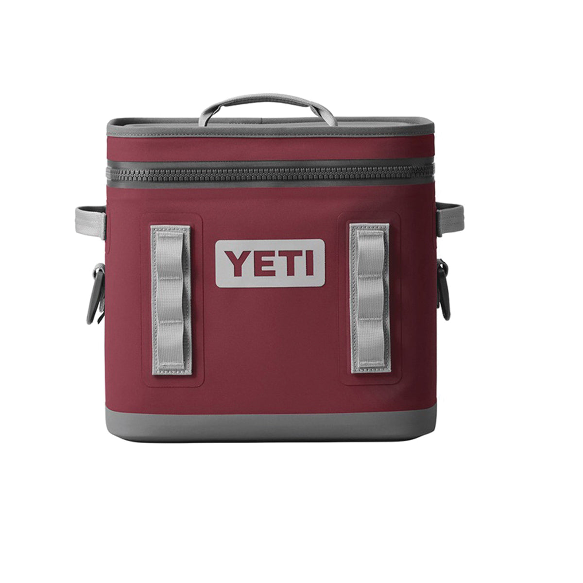 YETI Hopper Flip 12 Series 18060130075 Personal Cooler, 13 Can Cooler, Nylon/Rubber Foam, Harvest Red