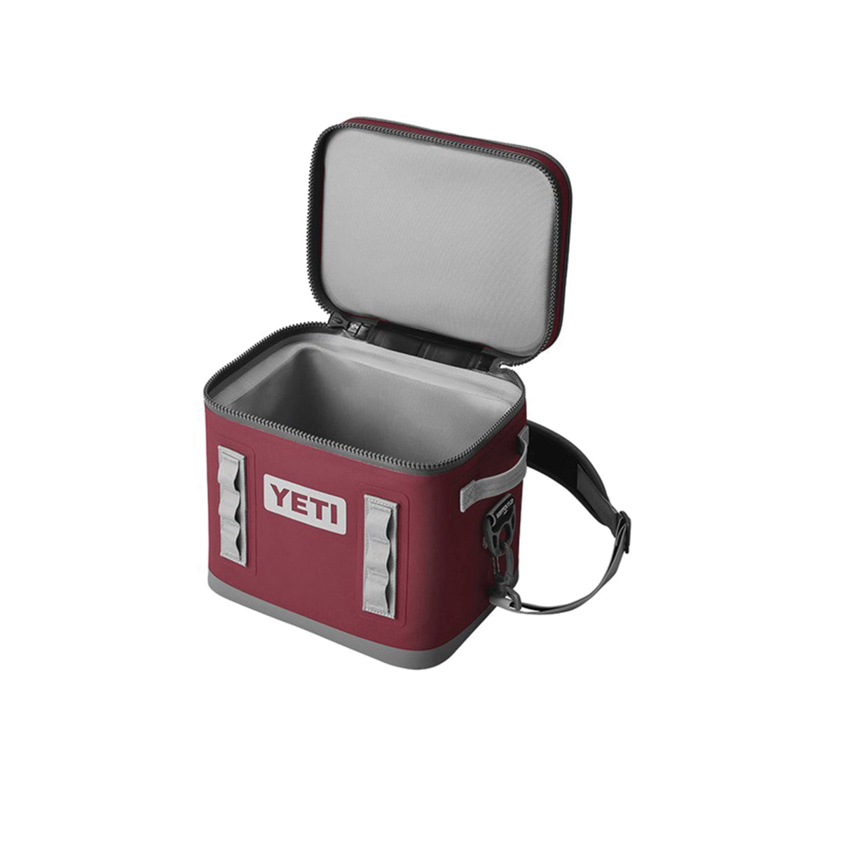 YETI Hopper Flip 12 Series 18060130075 Personal Cooler, 13 Can Cooler, Nylon/Rubber Foam, Harvest Red