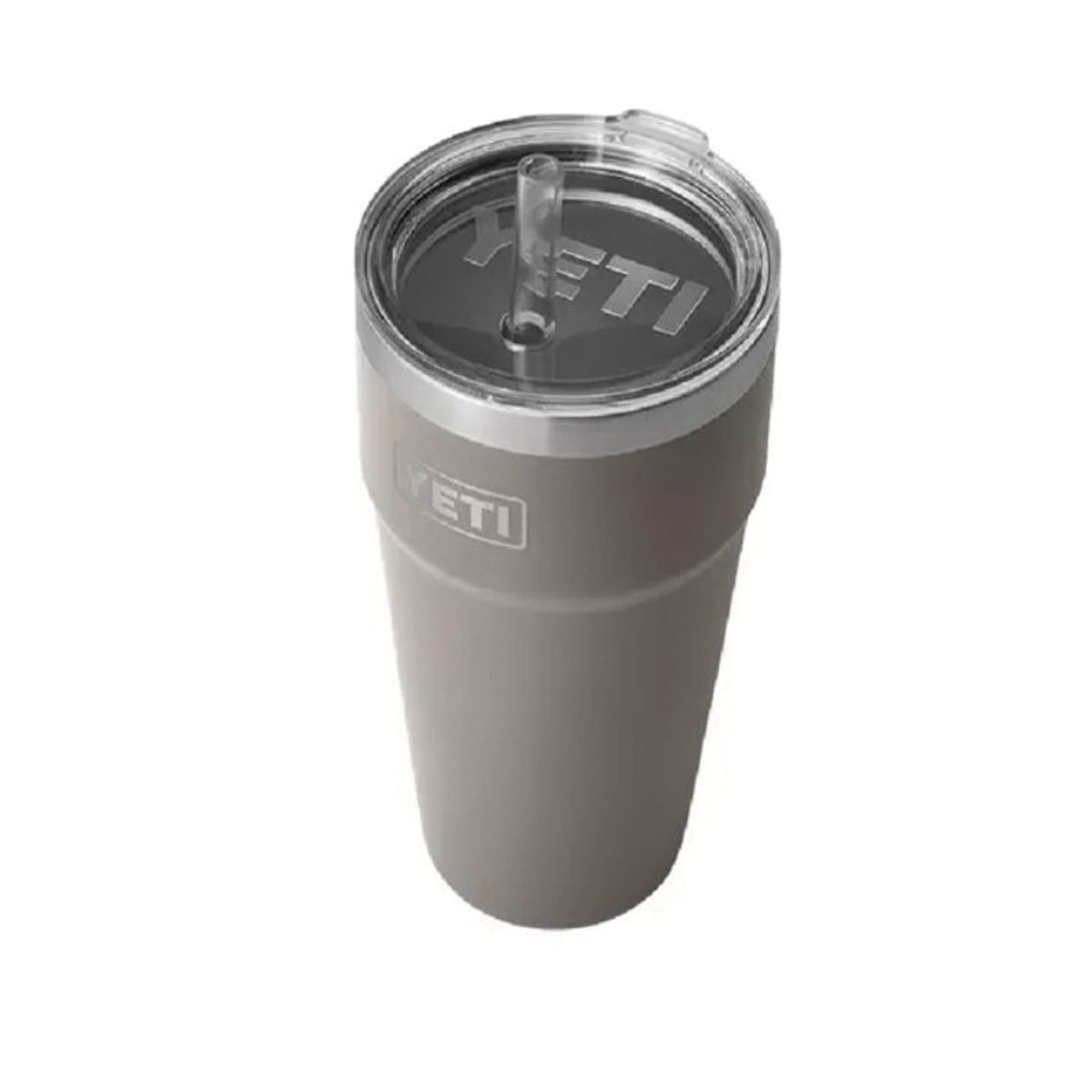YETI Rambler Series 21071500652 Stackable Cup with Straw Lid, 26 oz Capacity, 18/8 Stainless Steel, Sharptail Taupe