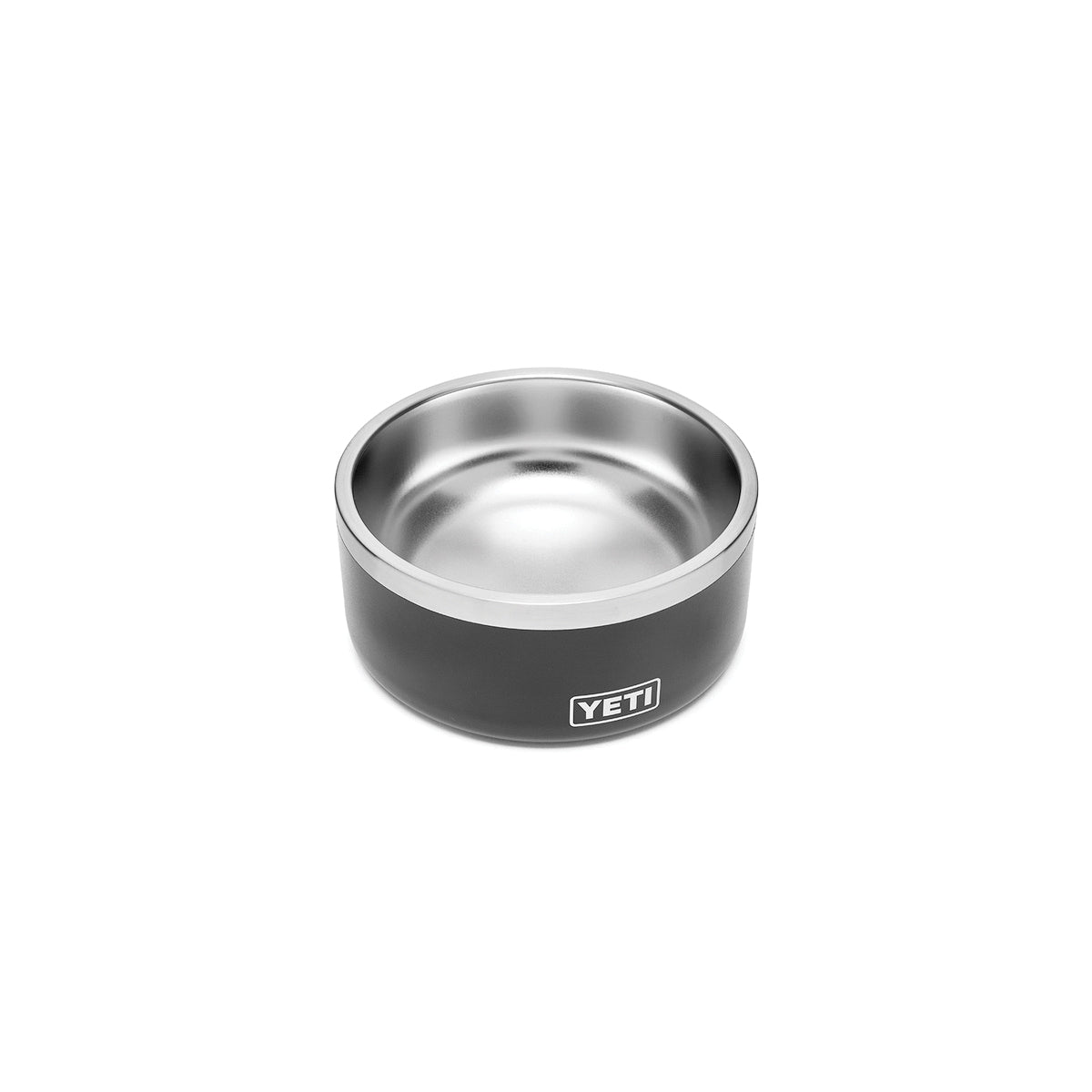 YETI Boomer 21071500499 Dog Bowl, 6-3/4 in Dia, 4 Cup Volume, Stainless Steel, BLACK