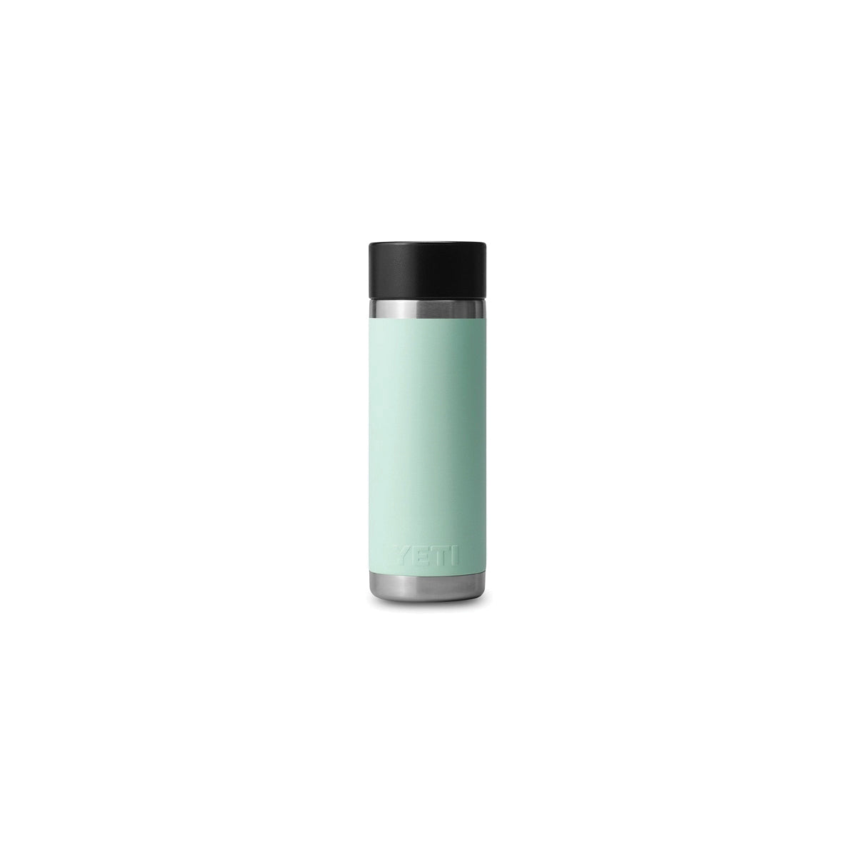 YETI Rambler Series 21071500740 Bottle with HotShot Cap, 18 oz Capacity, 18/8 Stainless Steel, Seafoam