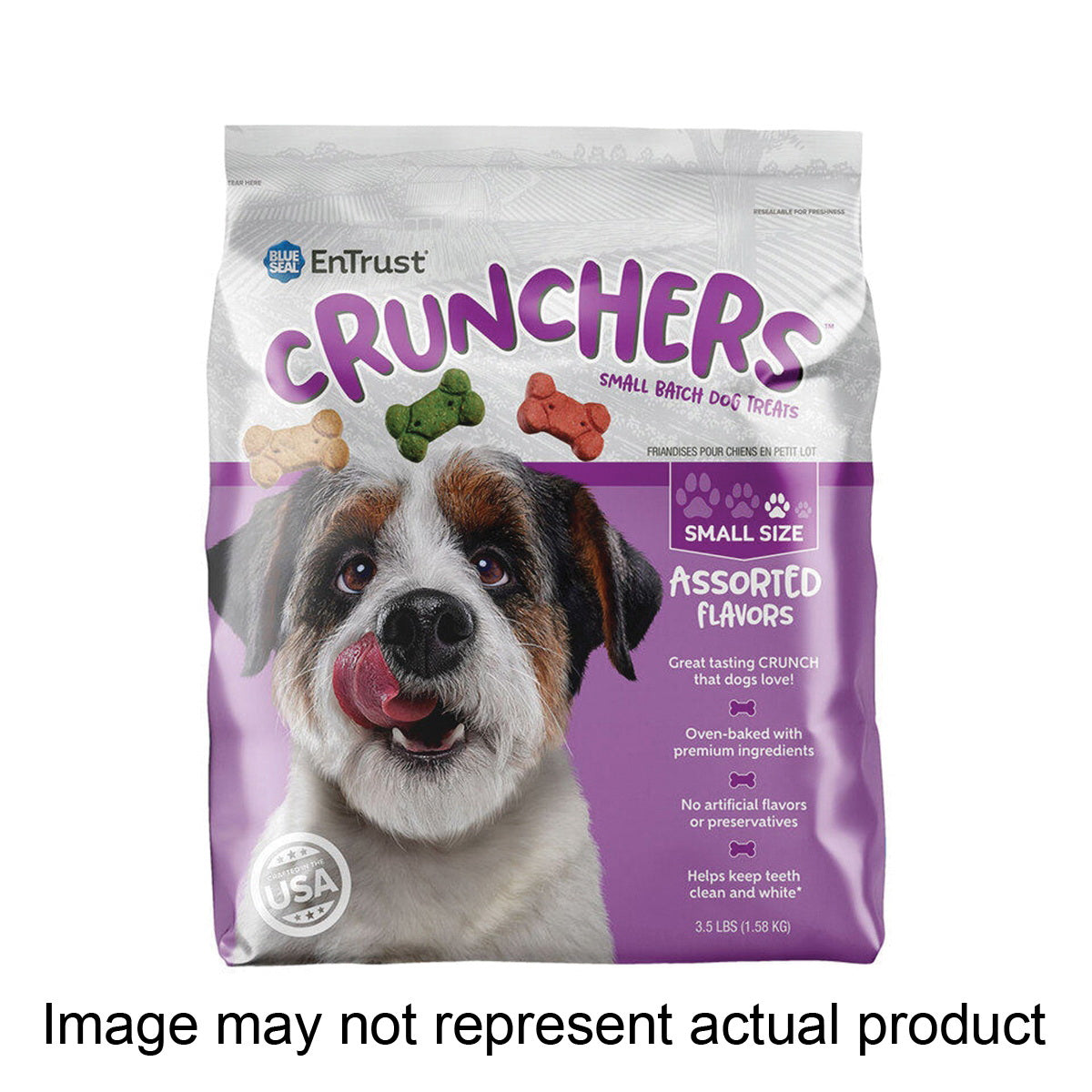 BLUE SEAL ENTRUST CRUNCHERS SMALL BATCH DOG TREATS (Medium)