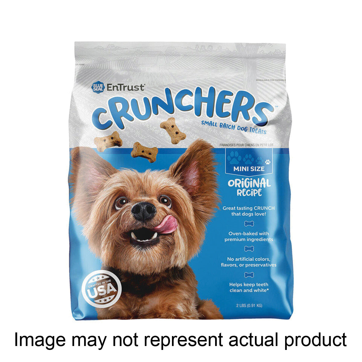 BLUE SEAL ENTRUST CRUNCHERS SMALL BATCH DOG TREATS (Small)