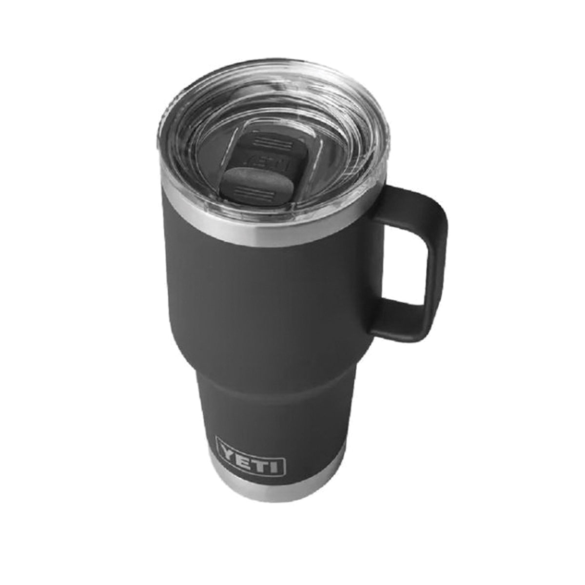 YETI Rambler Series 21071500732 Travel Mug with Stronghold Lid, 30 oz Capacity, Twist-On, Twist-Off Lid, Stainless Steel