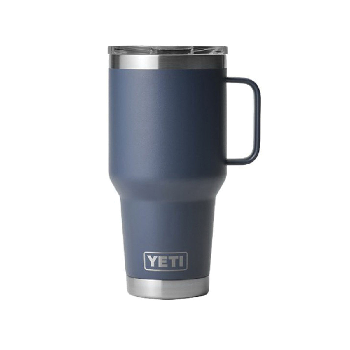 YETI Rambler Series 21071500731 Travel Mug with Stronghold Lid, 30 oz Capacity, Twist-On, Twist-Off Lid, Stainless Steel