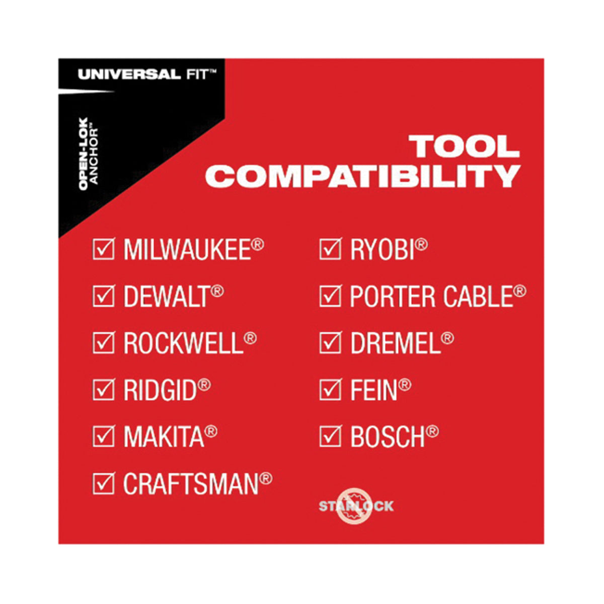 Milwaukee 49-25-1259 Blade, 1-1/8 in, 1-5/8 in D Cutting, HSS/Titanium