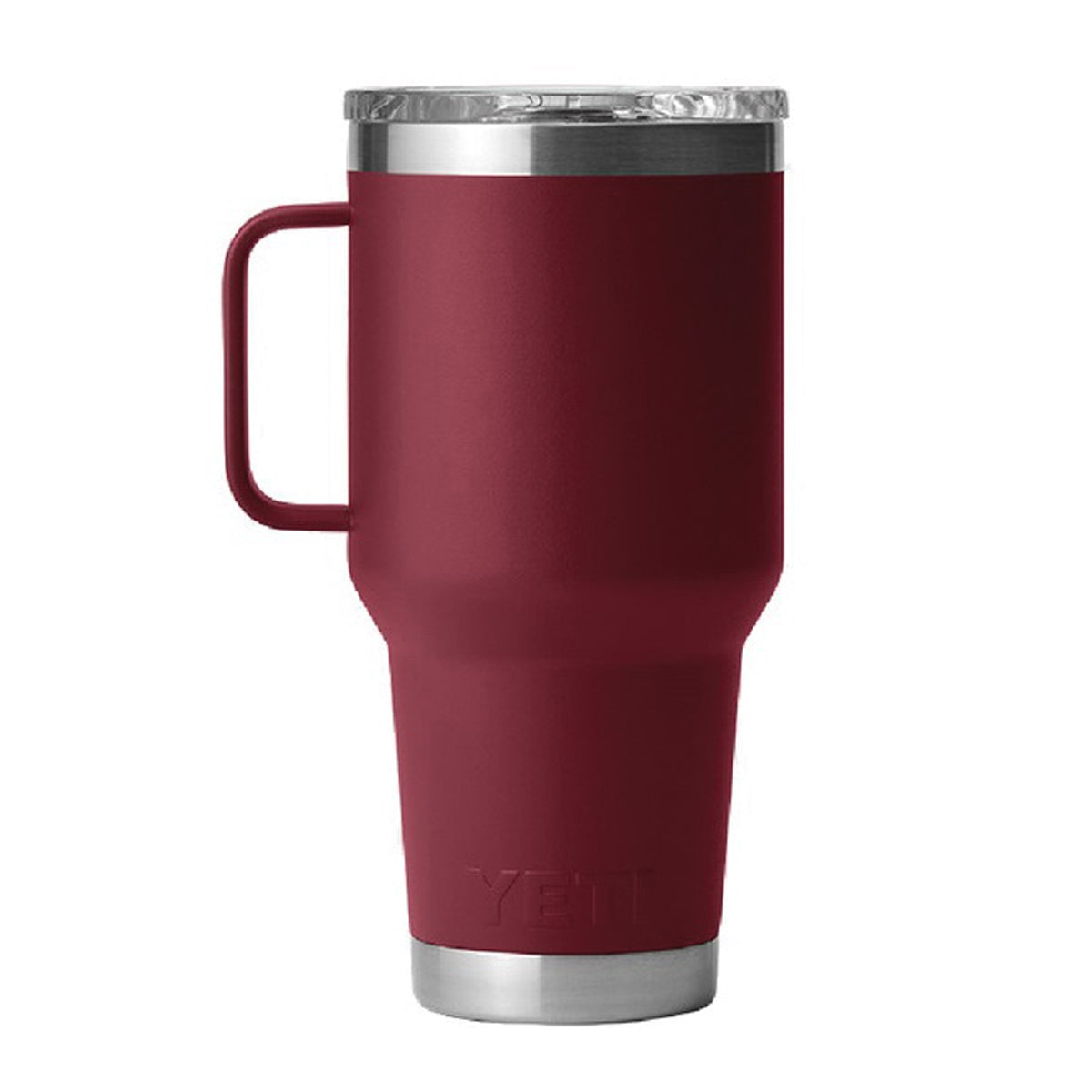 YETI Rambler Series 21071500734 Travel Mug, 30 oz Capacity, Leak-Proof, Stronghold Lid, Stainless Steel, Harvest Red