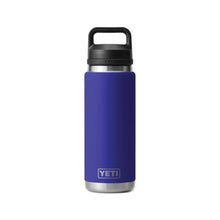 Load image into Gallery viewer, YETI Rambler 21071500961 Bottle with Chug Cap, 26 oz Capacity, Stainless Steel, Offshore Blue
