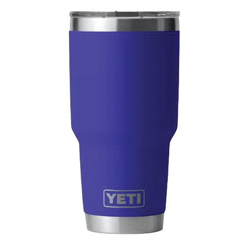 YETI RAMBLER Series 21071500959 Tumbler, 30 oz Capacity, Magslider Lid, 18/8 Stainless Steel, Offshore Blue, Insulated