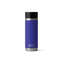 Load image into Gallery viewer, YETI Rambler 21071501334 Bottle with HotShot Cap, 18 oz Capacity, Stainless Steel, Offshore Blue
