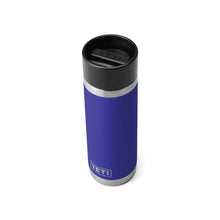Load image into Gallery viewer, YETI Rambler 21071501334 Bottle with HotShot Cap, 18 oz Capacity, Stainless Steel, Offshore Blue
