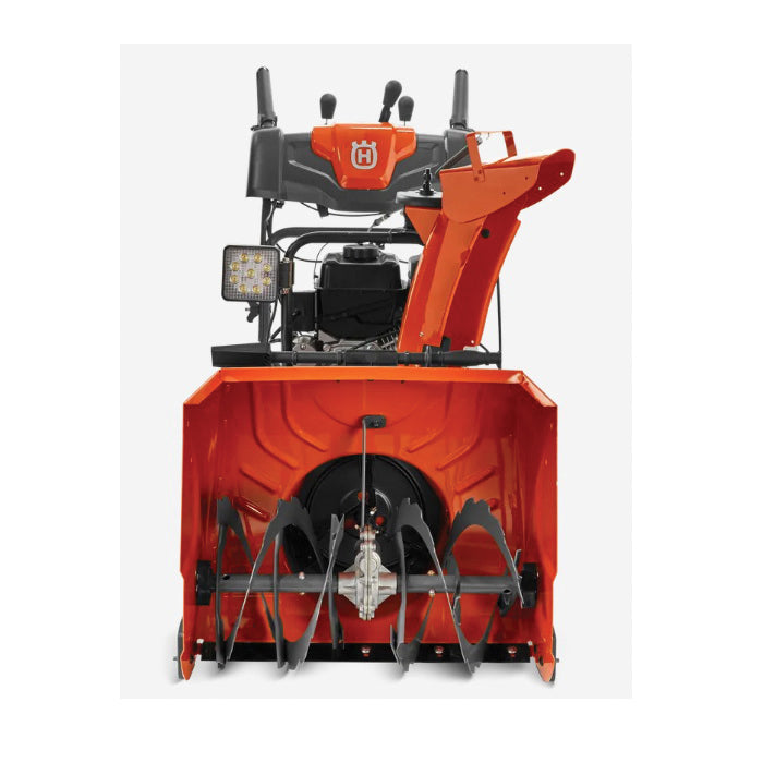 Husqvarna 970 52 87-02 Snow Blower, Gasoline, 252 cc Engine Displacement, LCT Engine, 2-Stage, 35 ft Throw