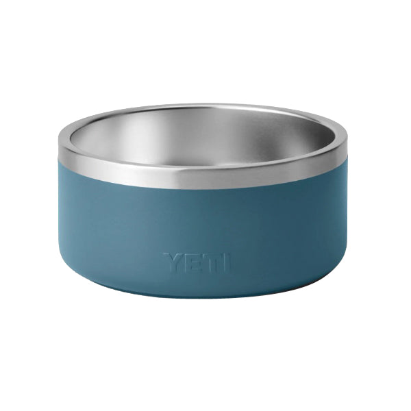 YETI Boomer Series 21071501089 Dog Bowl, 20.3 cm Dia, 8 Cup Volume, 18/8 Stainless Steel, Bimini Pink