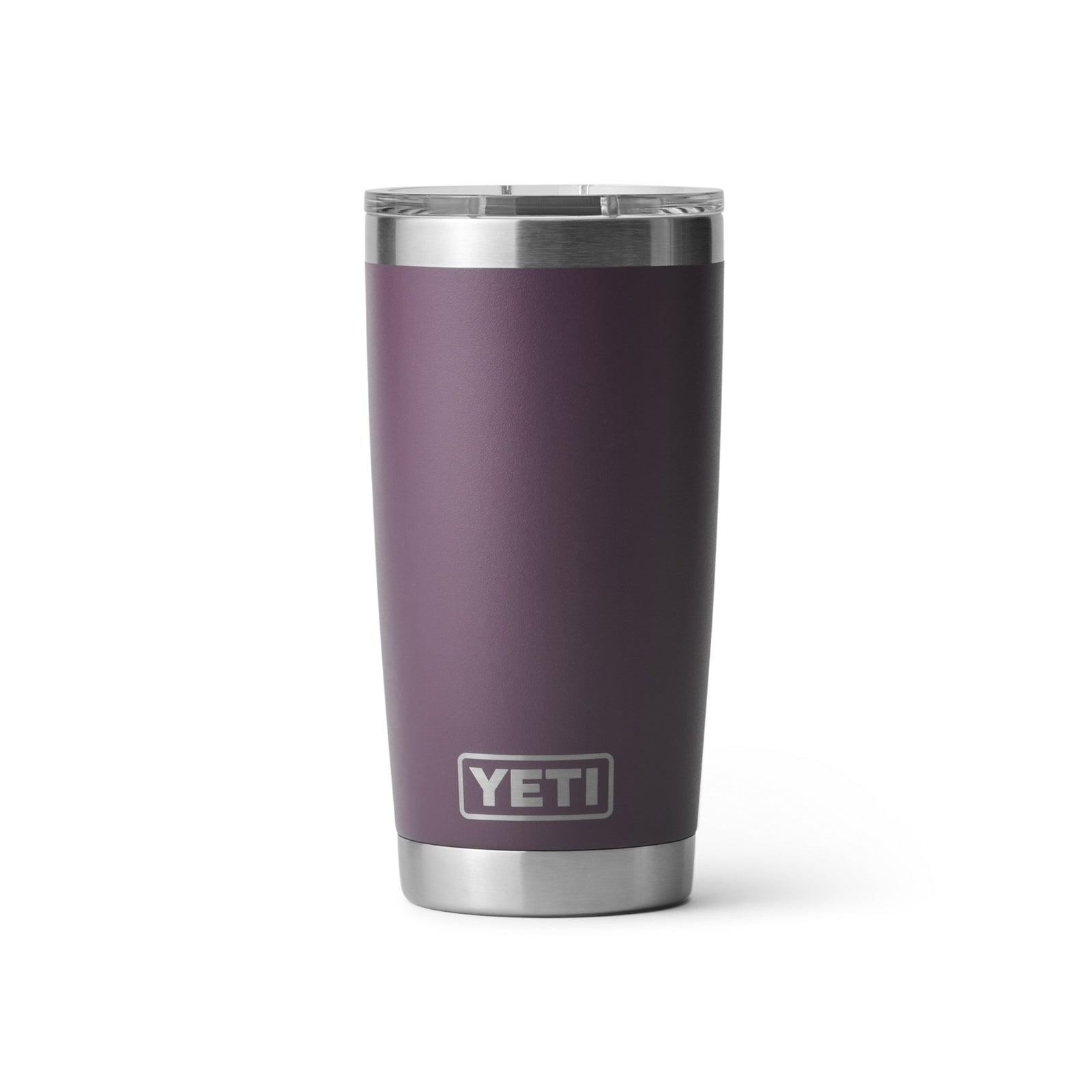 YETI Rambler 21071501122 Tumbler, 20 oz Capacity, Magslider Lid, Stainless Steel, Nordic Purple, Insulated