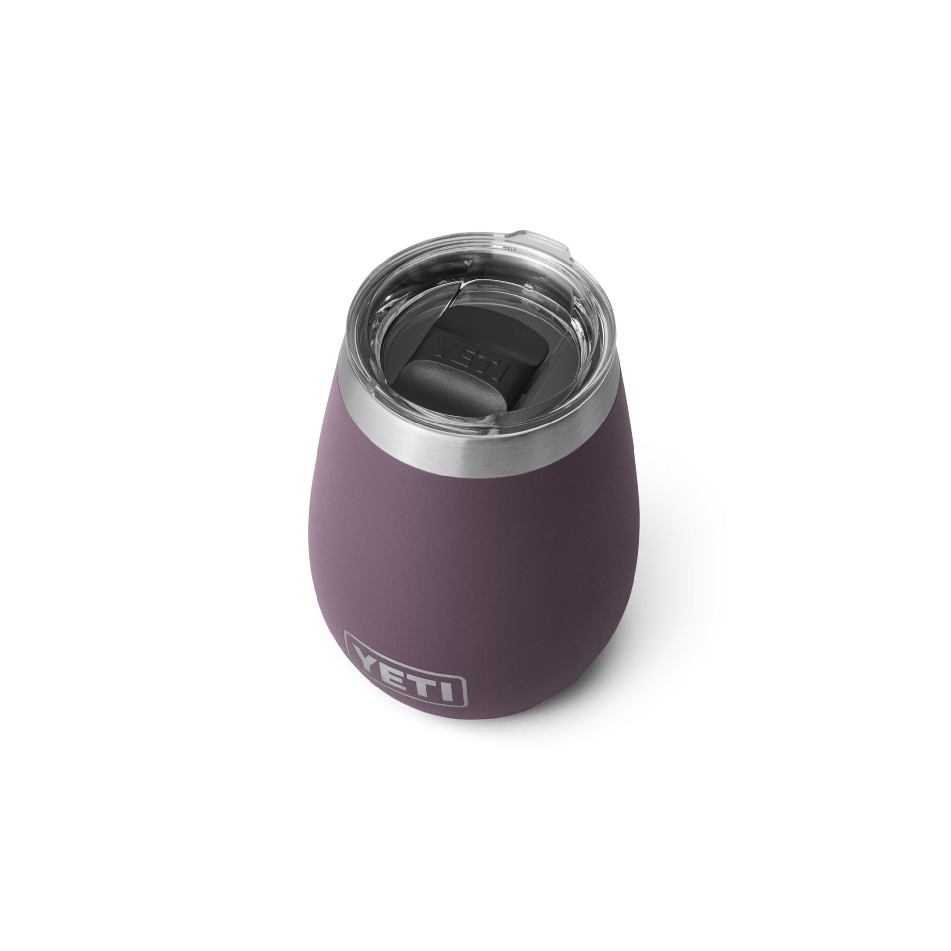 YETI Rambler 21071501137 Wine Tumbler, 10 oz Capacity, Magslider Lid, Stainless Steel, Nordic Purple, Insulated