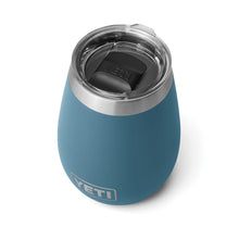 Load image into Gallery viewer, YETI Rambler Series 21071501316 Wine Tumbler with MagSlider Lid, 3.6 W x 4.5 H in, 10 oz Can/Bottle, Stainless Steel
