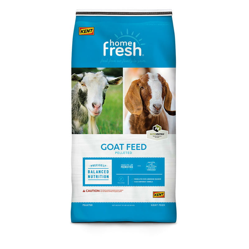 Kent Home Fresh Series 840 Goat Feed, Pellet, 50 lb Bag
