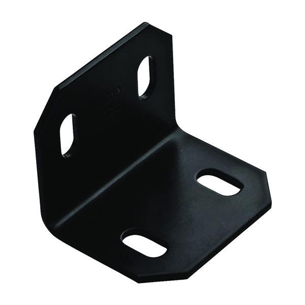 National Hardware 1217BC Series N351-494 Corner Brace, 2.4 in L, 3 in W, 2.4 in H, Steel, 1/8 Thick Material