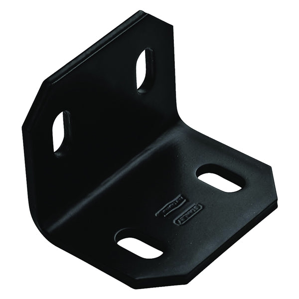 National Hardware 1217BC Series N351-495 Corner Brace, 2.4 in L, 3 in W, 2.4 in H, Steel, 3/16 Thick Material