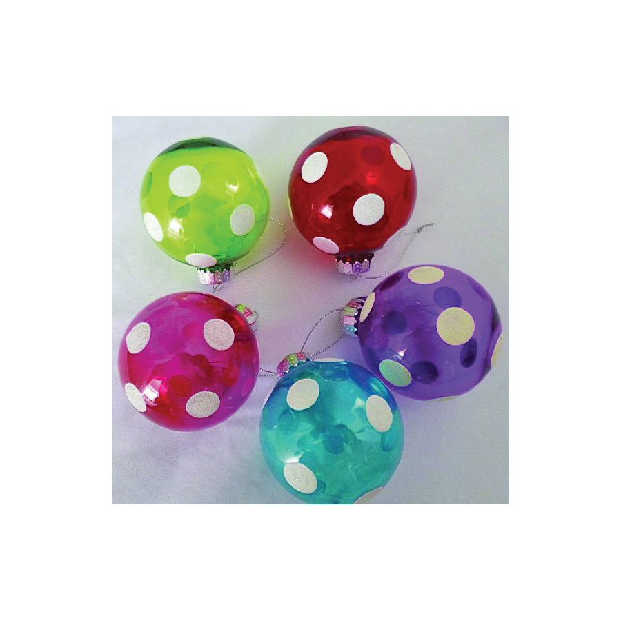 Holidaybasix C-J14031 Ornament Painted Ball, 83 mm H