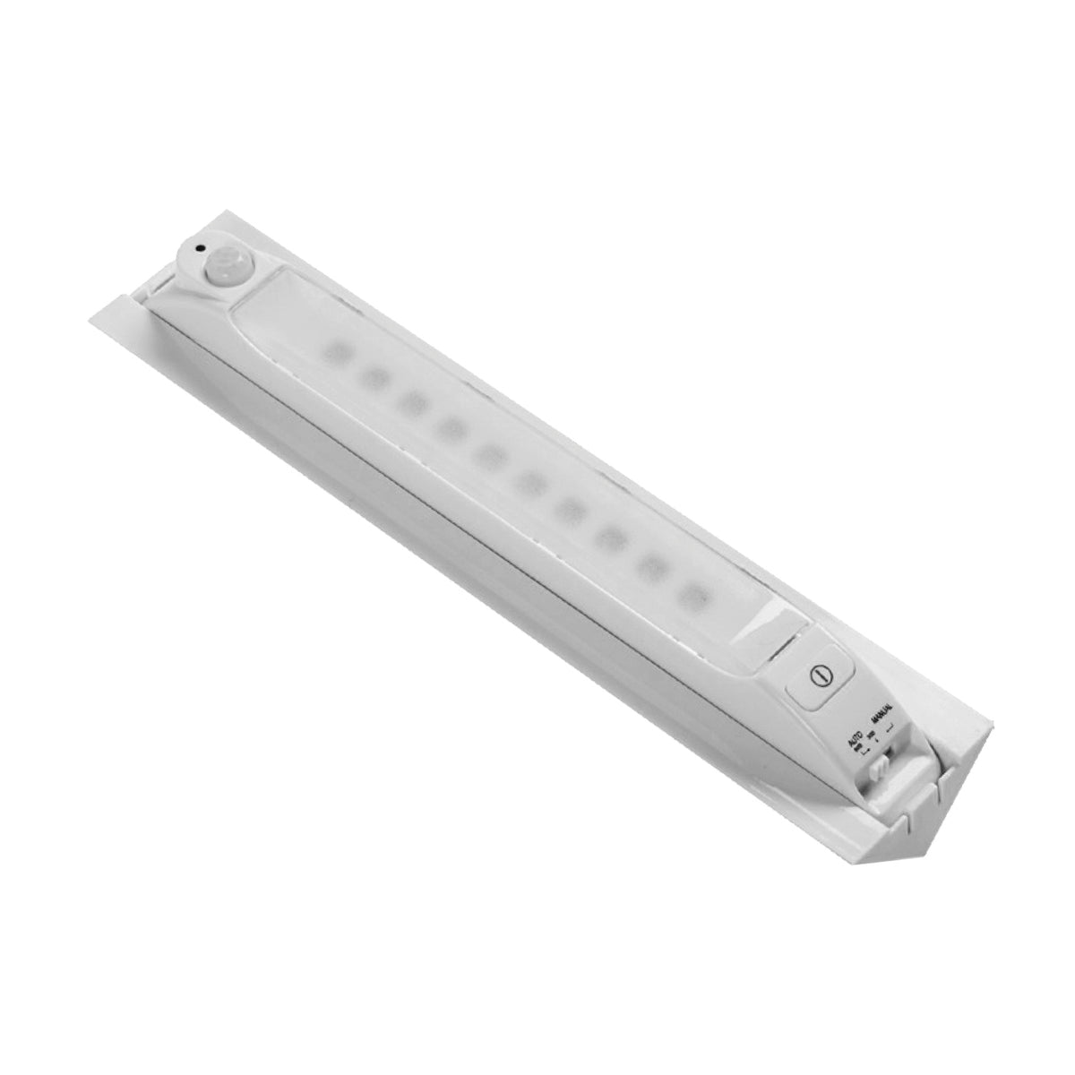 Fulcrum 30050-308 Motion Sensor Light, AA Battery, 10-Lamp, LED Lamp, 65 Lumens, 7000 K Color Temp, White