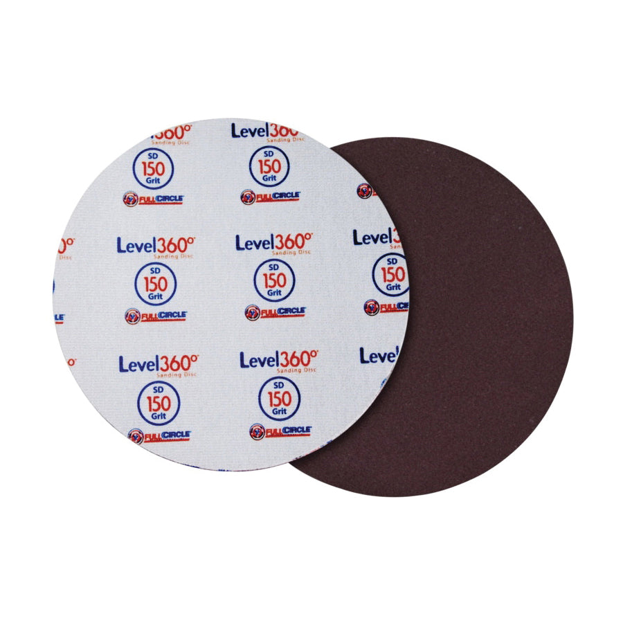 Lancaster SD150-5 Sanding Disc, 8-3/4 in Dia, 150 Grit, Aluminum Oxide Abrasive, Paper Backing