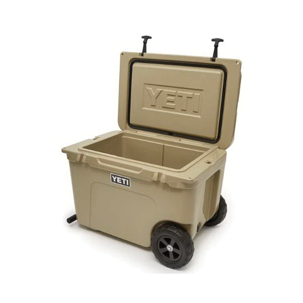 YETI Tundra Haul 50, 10060010000 Neverflat Wheeled, Hard Cooler, 45 Can Capacity, Tan