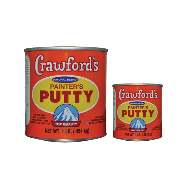 CRAWFORD 31604 Painter Putty, Off-White/Tan, 1 qt Can