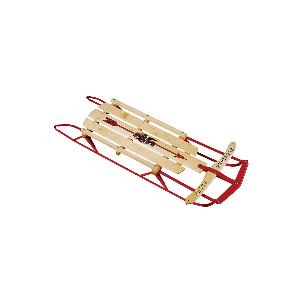 PARICON 1048 Runner Sled, Flexible Flyer, 5-Years Old and Up Capacity, Steel, Red
