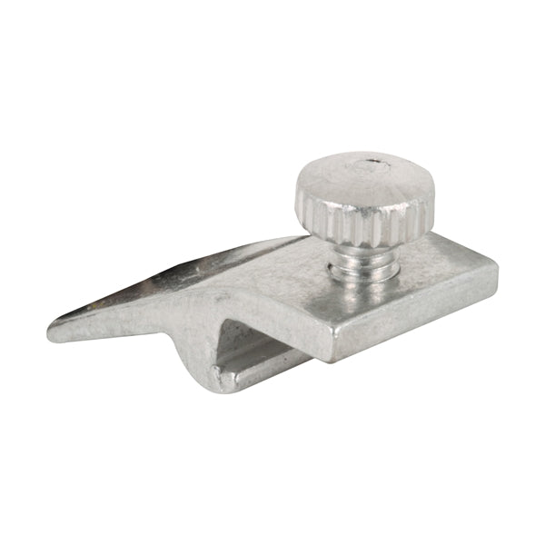 Make-2-Fit PL 7947 Storm Door Panel Clip, Aluminum, Mill, Silver