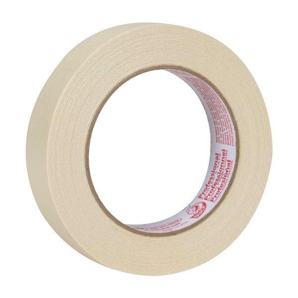 Duck Professional 1362488 Painter's Tape, 60 yd L, 0.94 in W, Beige