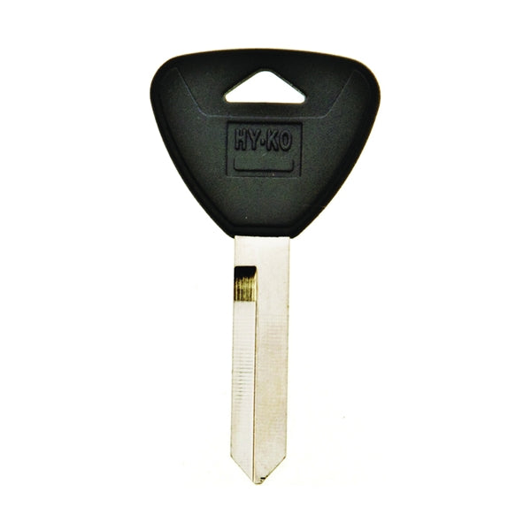 HY-KO 12005H62 Key Blank, Brass/Plastic, Nickel, For: Ford, Lincoln, Mercury Vehicles