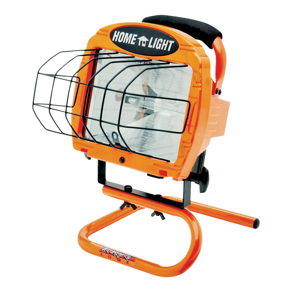 CCI L33 Work Light with Switch, 120 V, 500 W, 1-Lamp, Halogen Lamp, 8000 Lumens Lumens, Orange