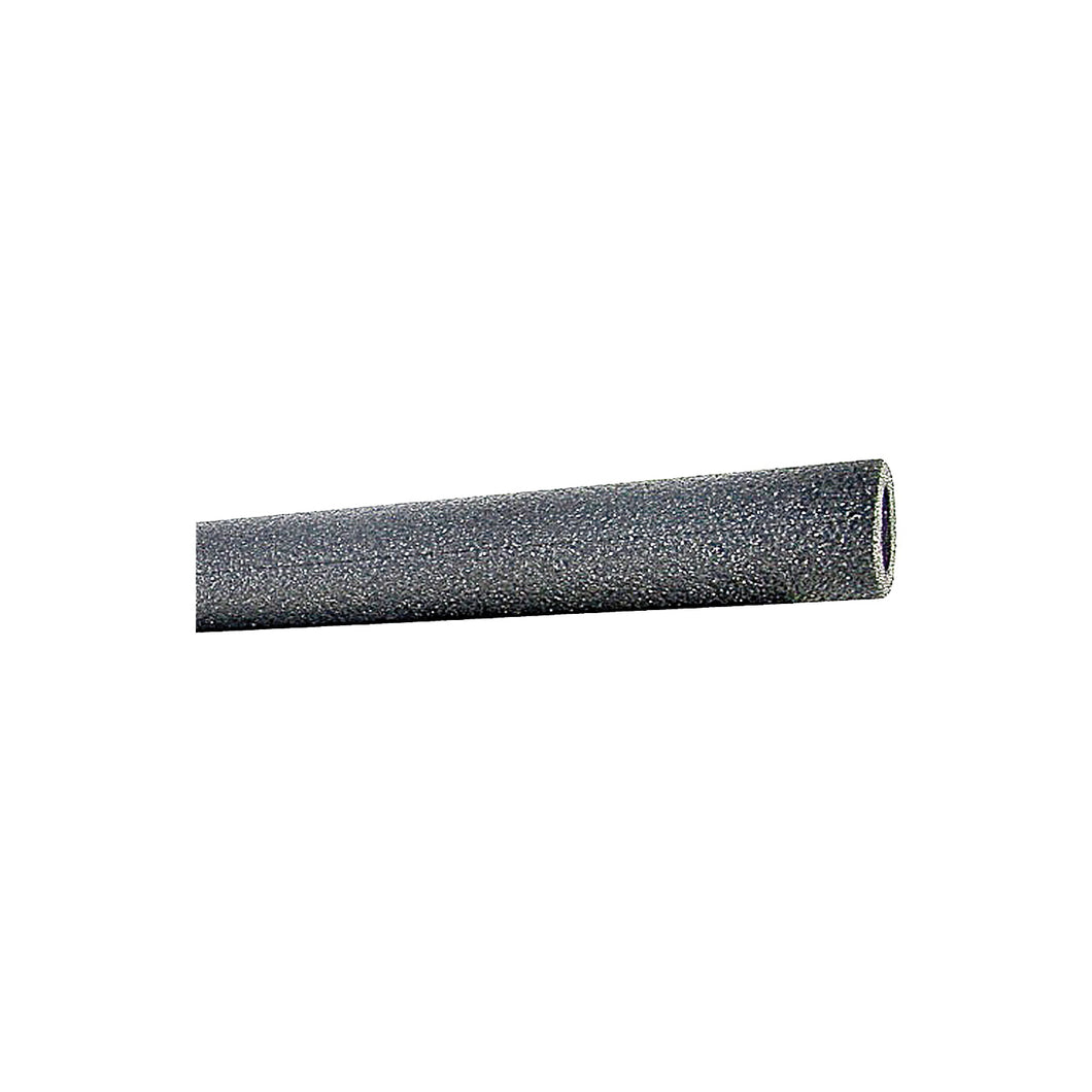 Tundra PR12138TW Pipe Insulation, 6 ft L, Polyolefin, Charcoal, 1-1/4 in Pipe