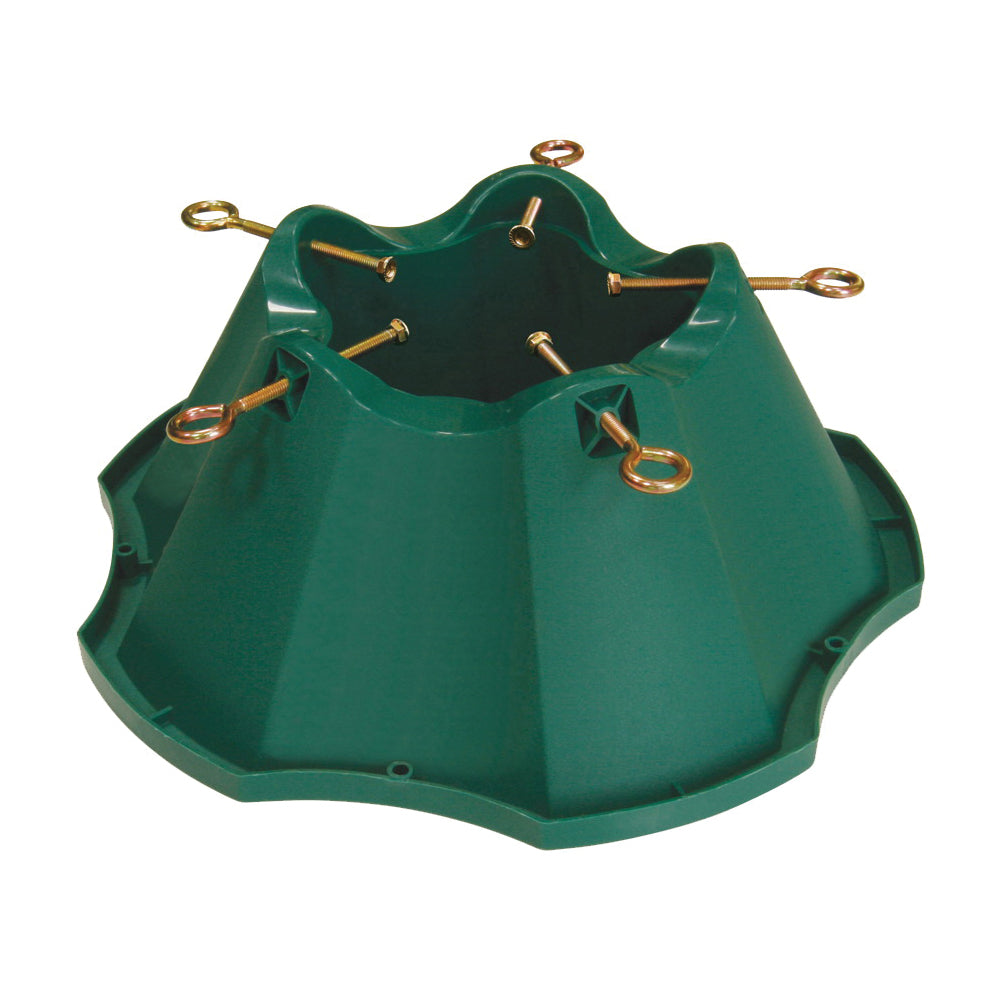 National Holidays 519-ST Tree Stand, Plastic, Green
