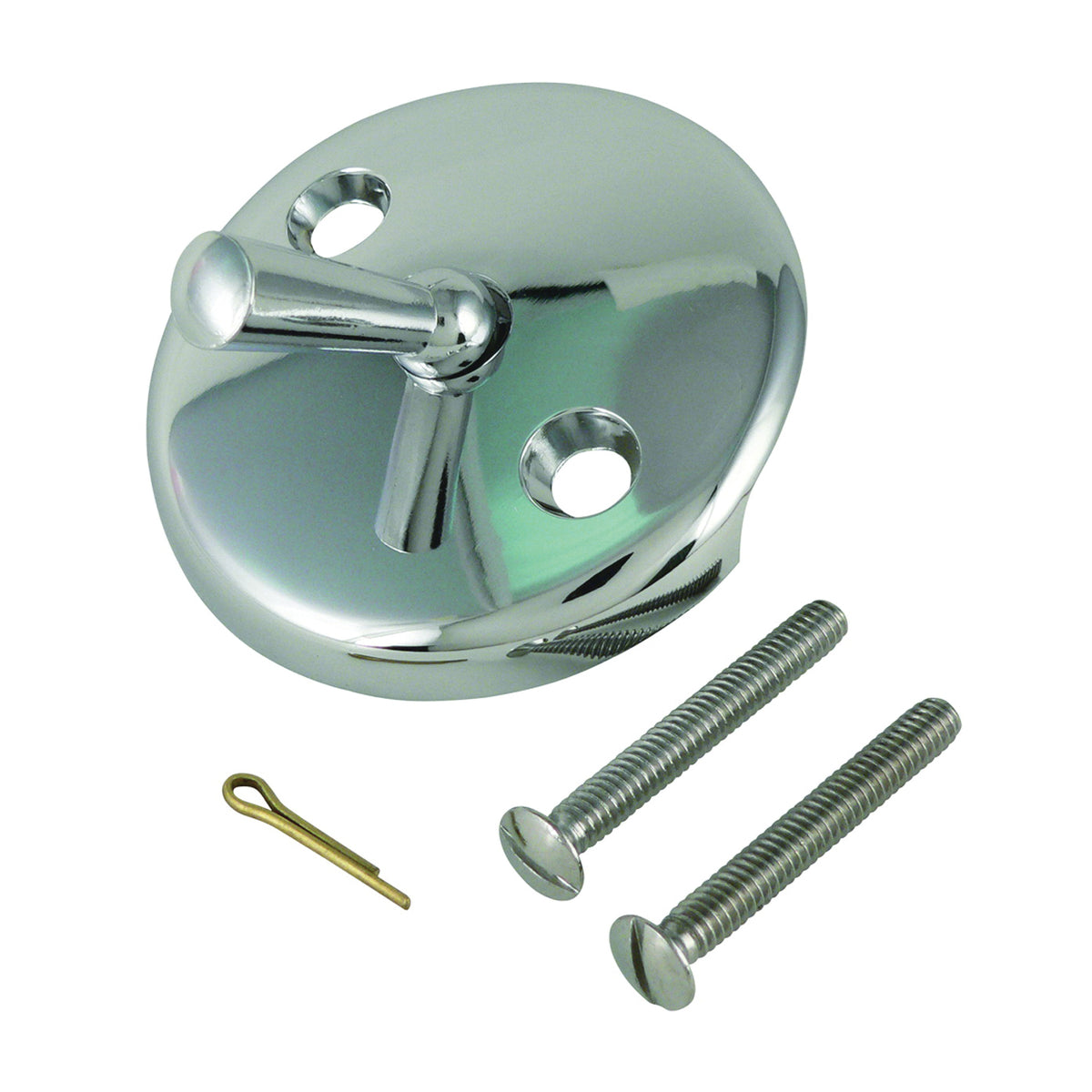 Plumb Pak PP826-1 Tub Face Plate, Chrome, For: Bath Drains