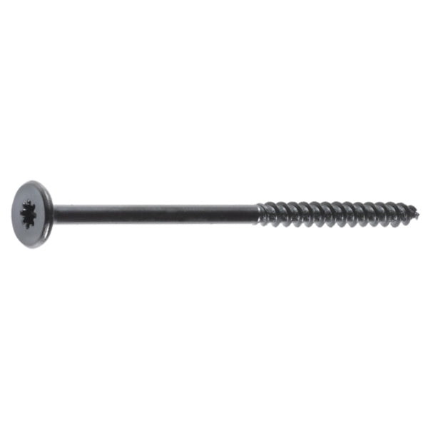 HeadLOK FMHLGM412-50 Screw, 4-1/2 in L, Coarse Thread, Flat Head, Spider Drive, Sharp Gimlet Point, Steel, Epoxy-Coated