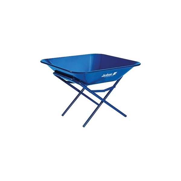 JACKSON 1MP Mortar Pan, 3 cu-ft Capacity, 29-1/2 in L, 29-1/2 in W, 7 in H, Steel, Blue