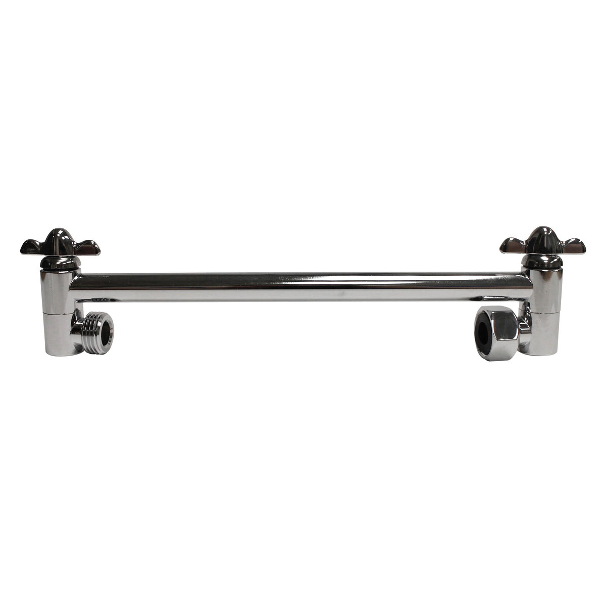 Plumb Pak PP825-09 Shower Arm, 11 in L, Chrome Plated