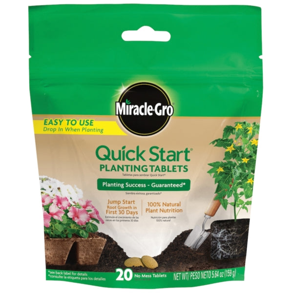 Miracle-Gro 3784101 Planting Tablet, Tablet, Pack