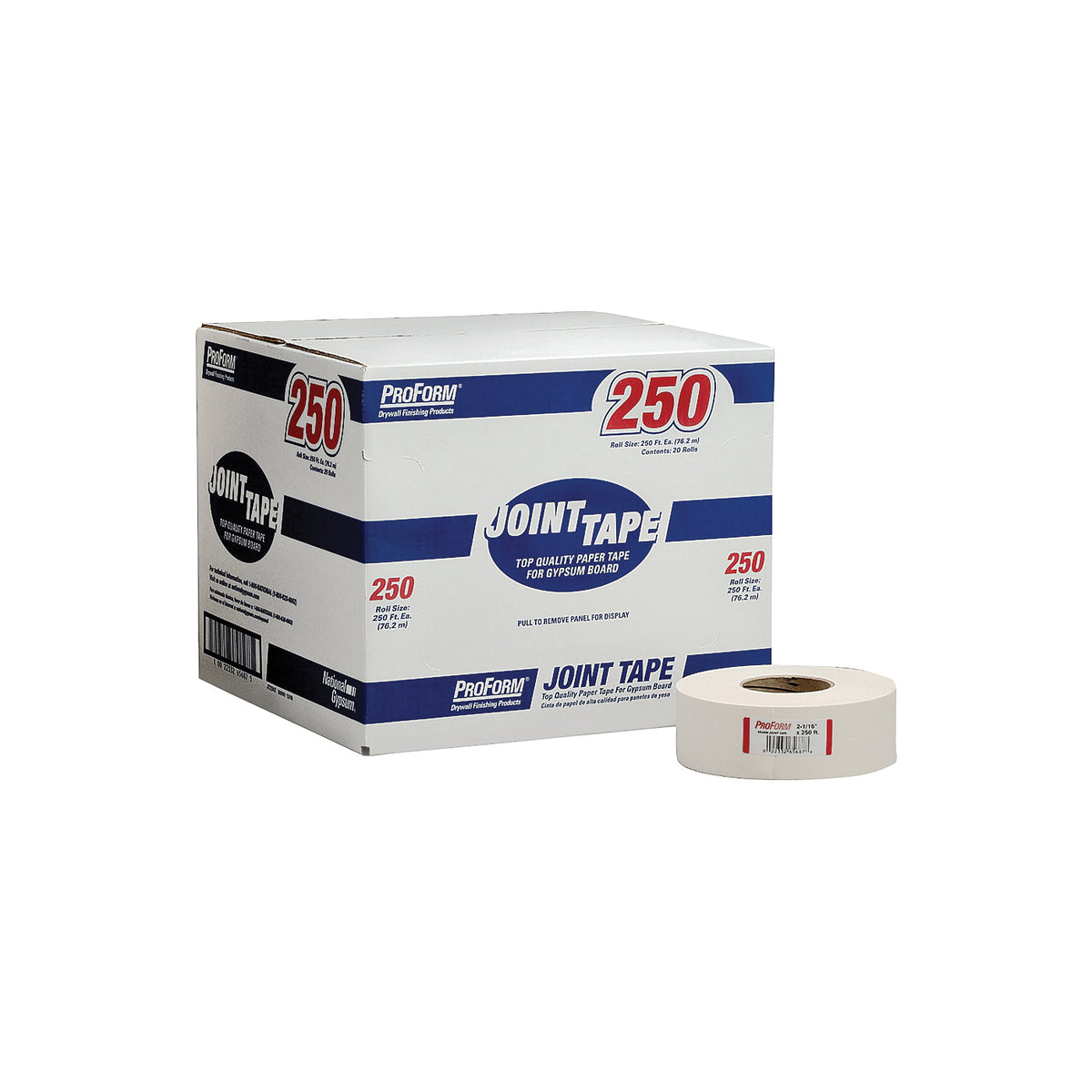 Proform JT2342/50002546 Joint Compound, 250 ft L, 2-1/16 in W, Solid