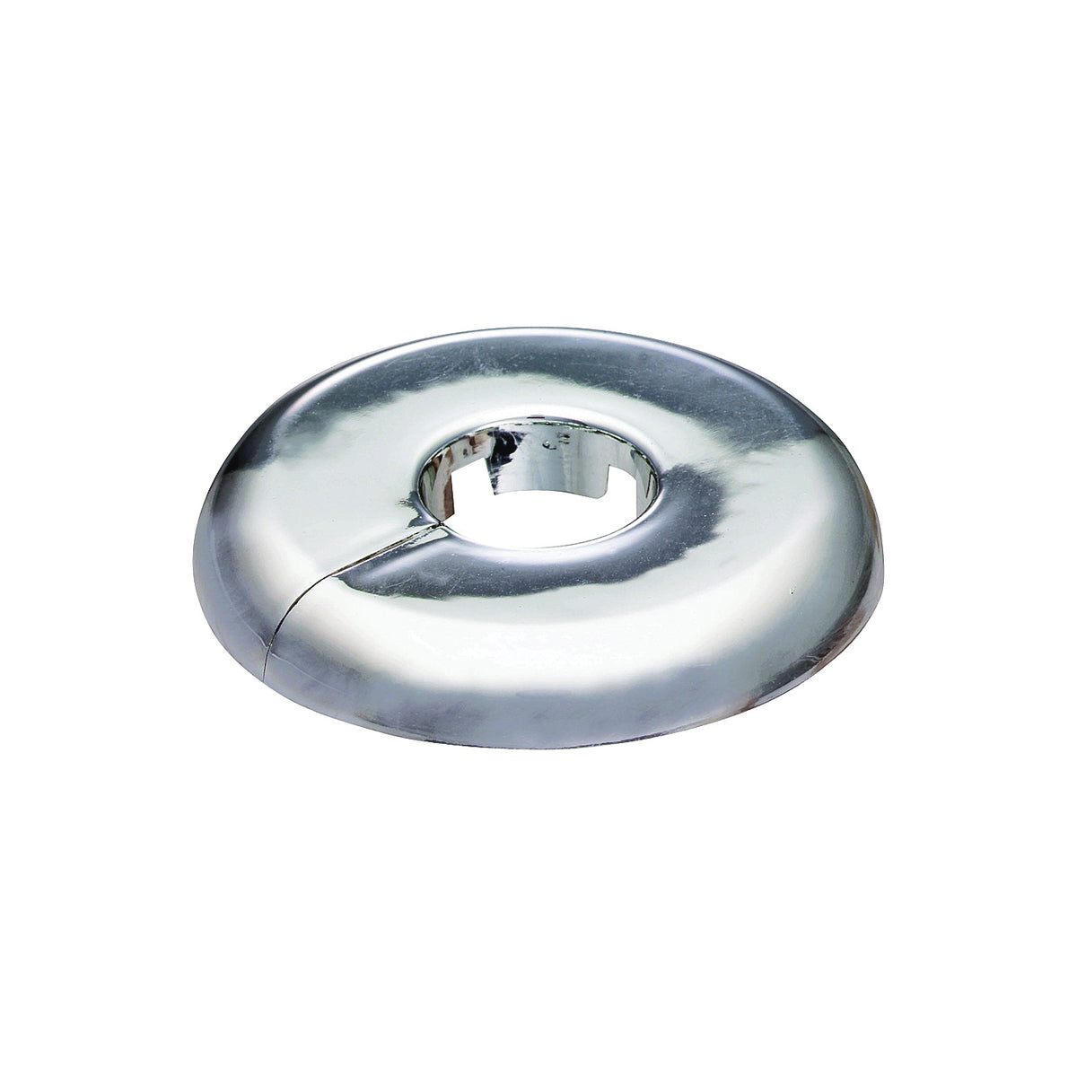 Plumb Pak PP811-34 Floor and Ceiling Plate, 3-1/2 in W, Copper, Chrome