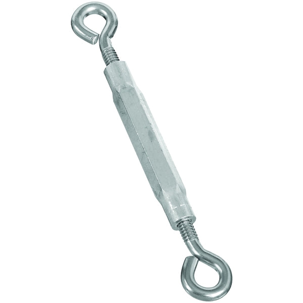 National Hardware 2171BC Series N221-838 Turnbuckle, 110 lb Working Load, 1/4-20 in Thread, Eye, Eye, 7-1/2 in L Take-Up