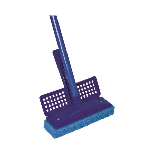 Quickie 050 Sponge Mop, Cellulose/Cellulene Sponge Mop Head, Steel Handle
