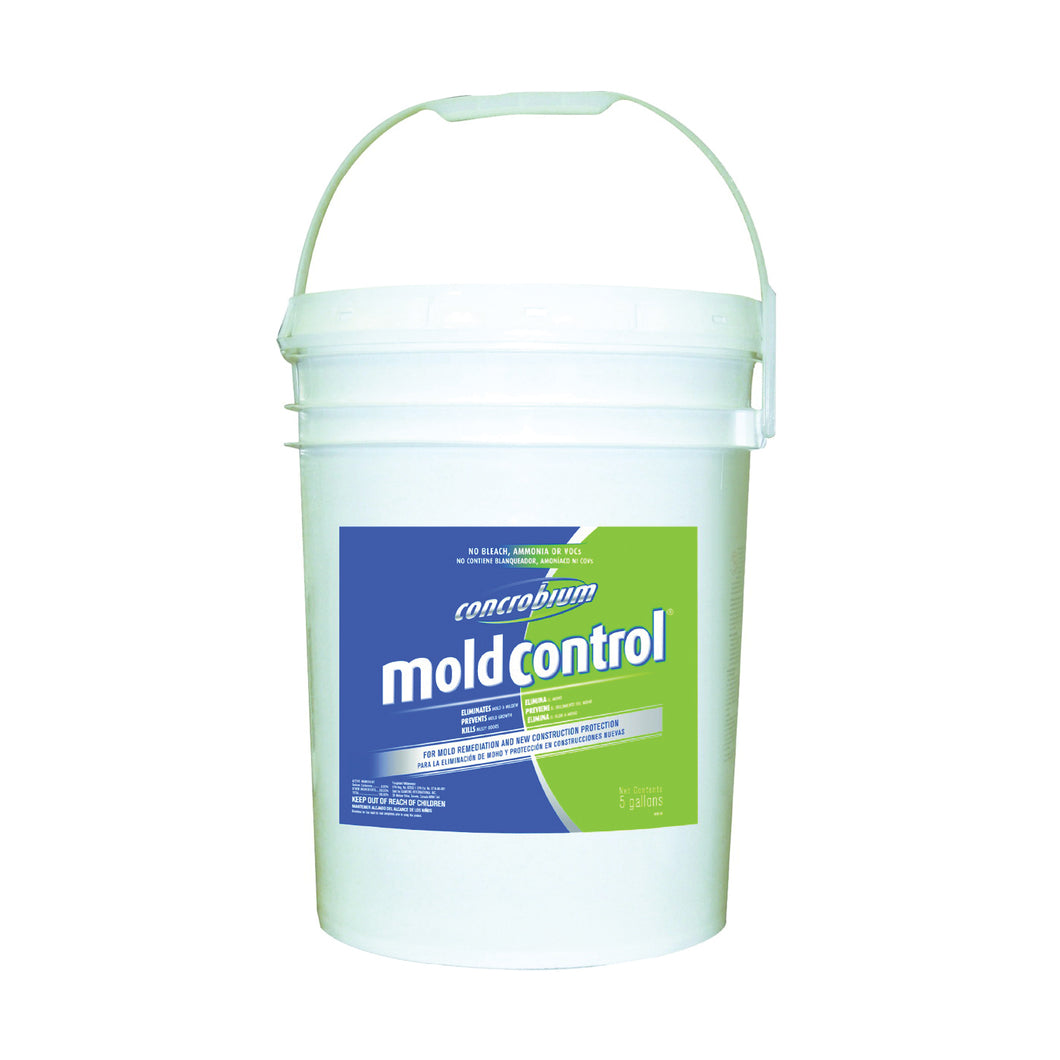 Concrobium 025-005 Mold Control, 5 gal, Liquid, Odorless, Clear