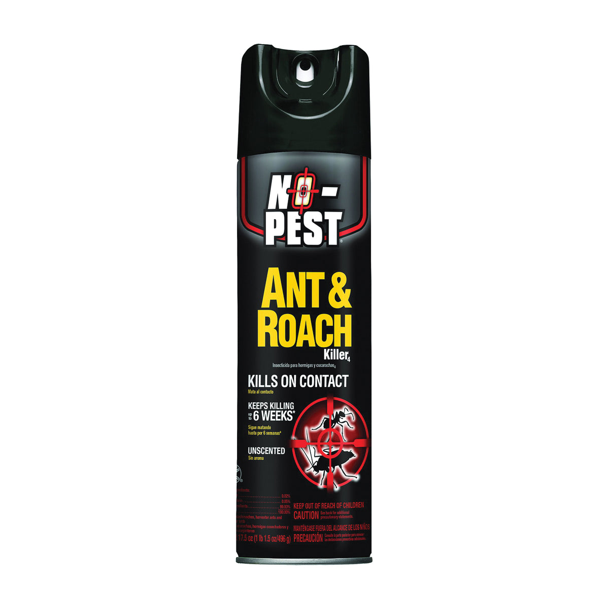 SPECTRUM HG-41330 Ant and Roach Killer, Spray Application, 17.5 oz Aerosol Can