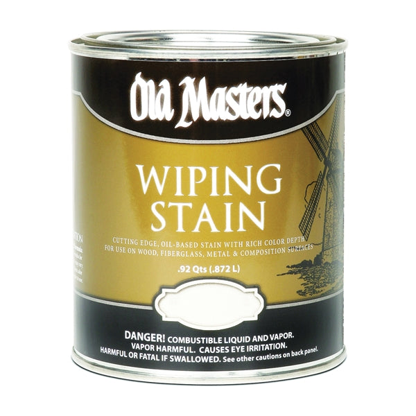 Old Masters 11716 Wiping Stain, Early American, Liquid, 0.5 pt, Can