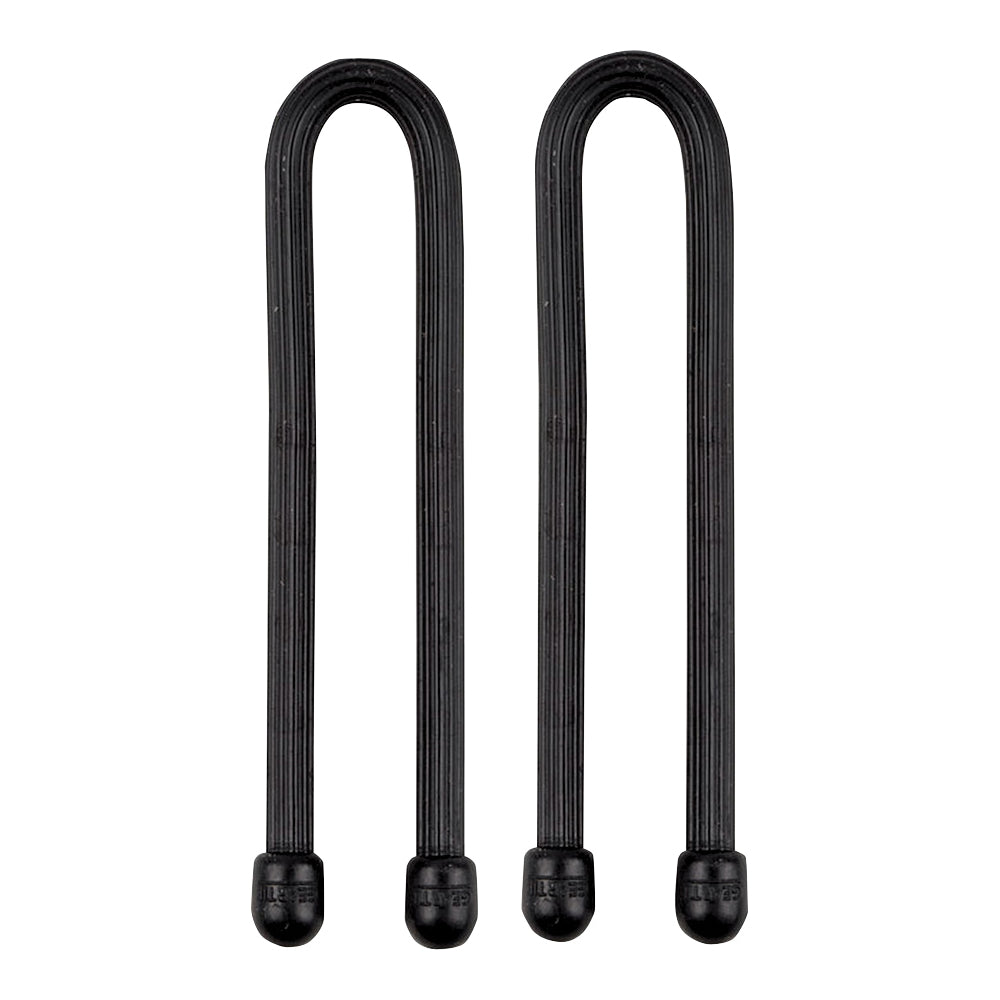 Gear Tie GT6-2PK-01 Twist Tie, Rubber, Black